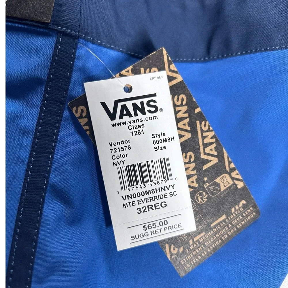 Vans Ever Ride Boardshorts Blue Mens Size 32 Swim Trunks Shorts‎ New with Tags